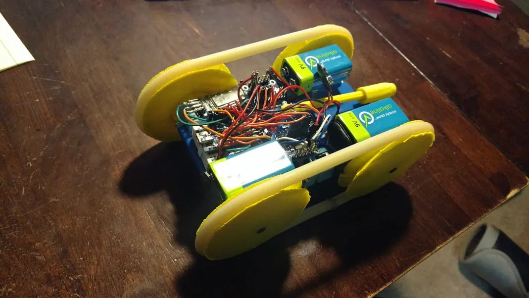 The second prototype of the vehicle